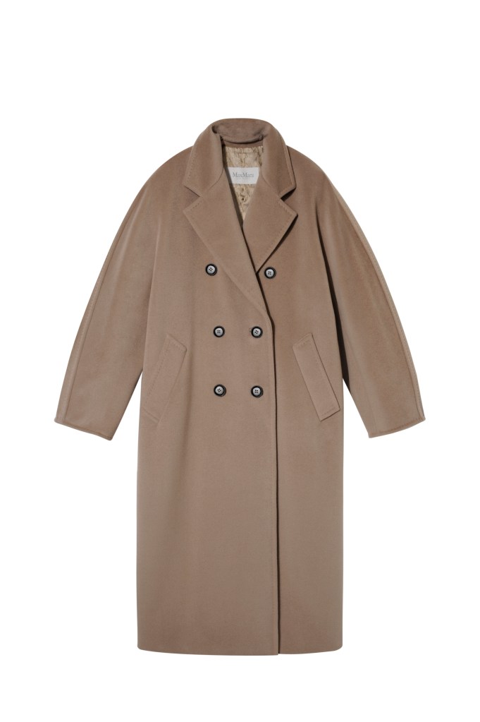 The iconic $4,350 Max Mara camel coat.
