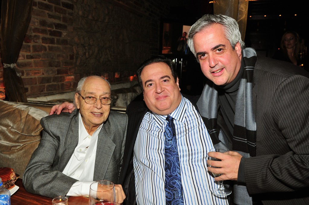 Actors Tony Lip, Nick Vallelonga and Frank Valley attend a screening of "Harry...A Communication Breakdown" at the Chakra on November 26, 2008 in Paramus, New Jersey. 