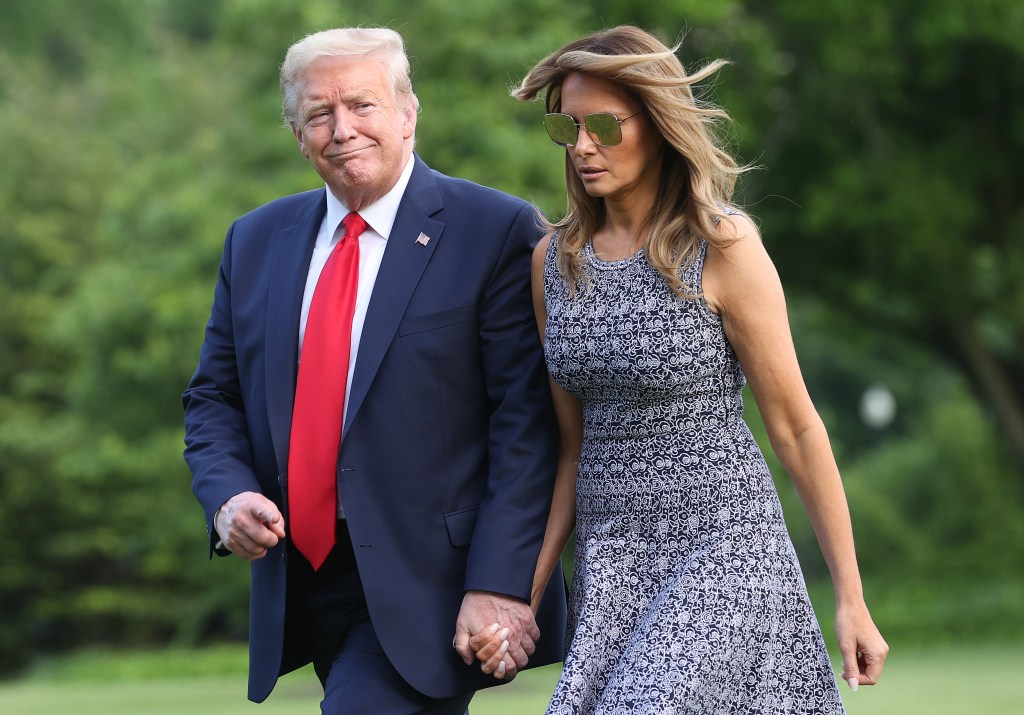 donald and melania trump