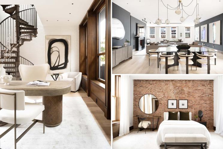 Take a peek inside a Tribeca penthouse that's looking for quite a flip.