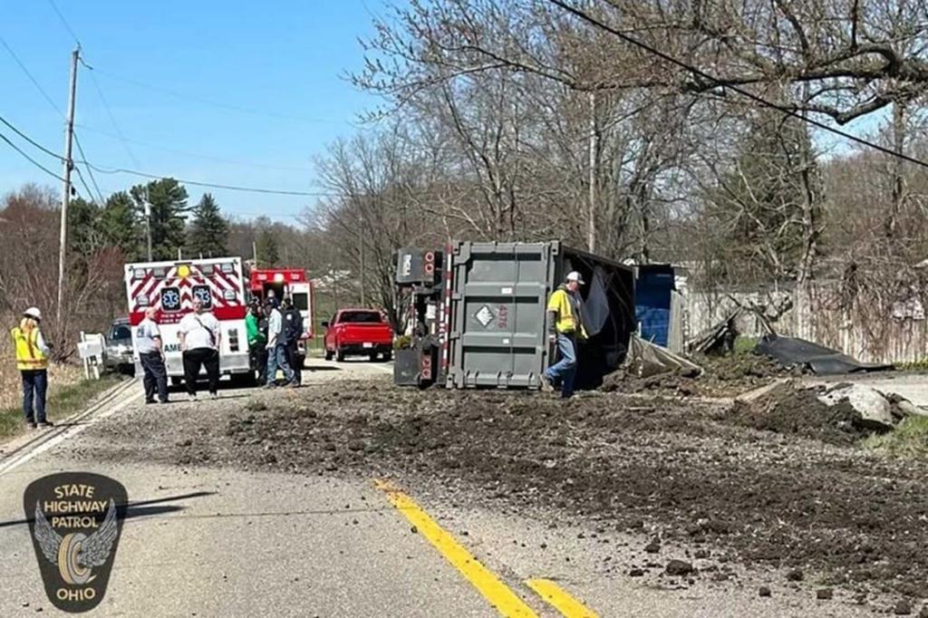 The dump truck driver who crashed