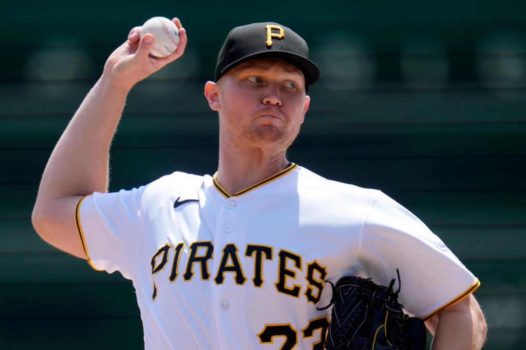 Pittsburgh Pirates starting pitcher Mitch Keller