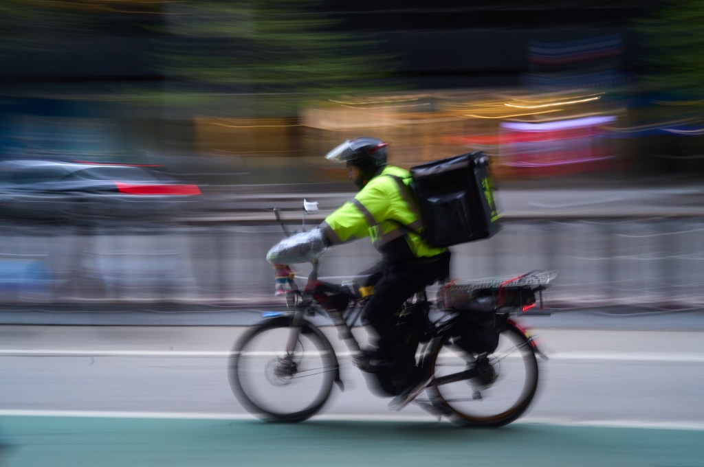 Delivery app workers could see a big payday if new city rules are adopted 