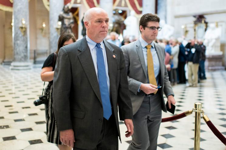 Montana Gov. Greg Gianforte signs a bill Friday evening banning gender-affirming medical care for transgender children.