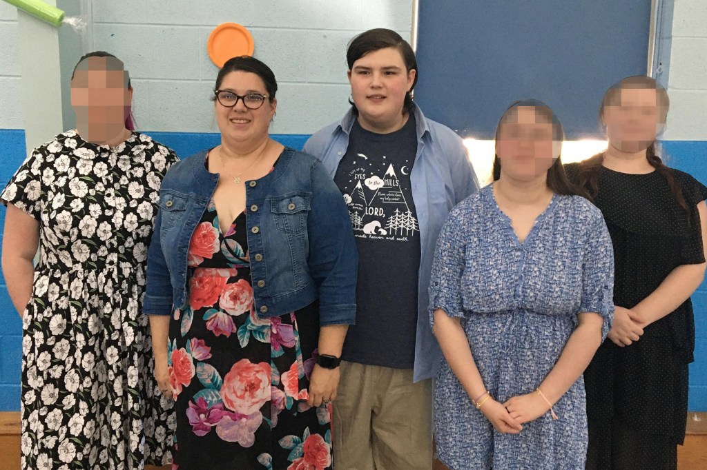 Mom Melissa Whitworth-Mathes (2nd from left)  of a Colorado teenager who told police she âhad been planningâ to carry out a local school shooting said it was âa family decisionâ to notify cops after learning of the chilling plans.
