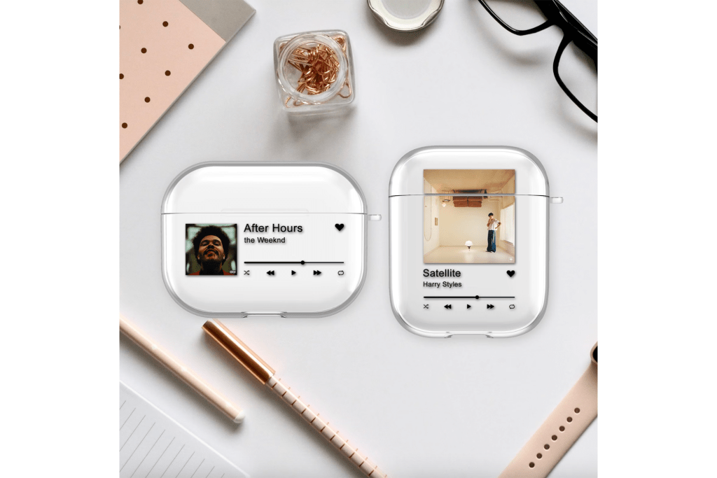 Custom Music Plaque AirPods Case