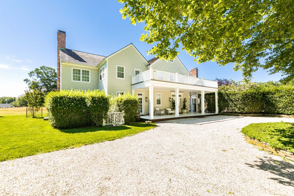 Alec Baldwin is listing his two-story Amagansett farmhouse for $22.5 million, down from $29 million last November.