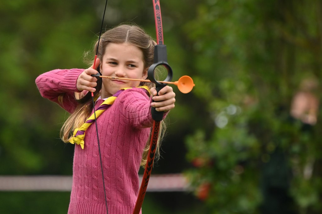 She explained that they were trying to get their children into the outdoors at Sandringham. 