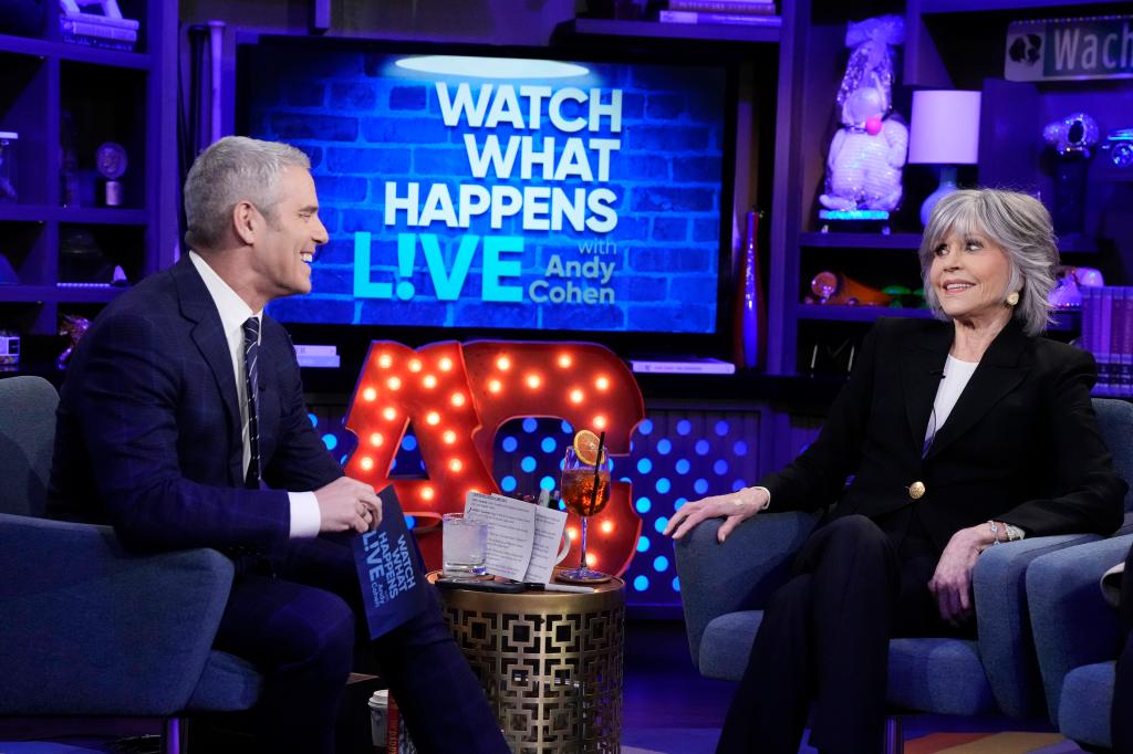 Andy Cohen, Jane Fonda