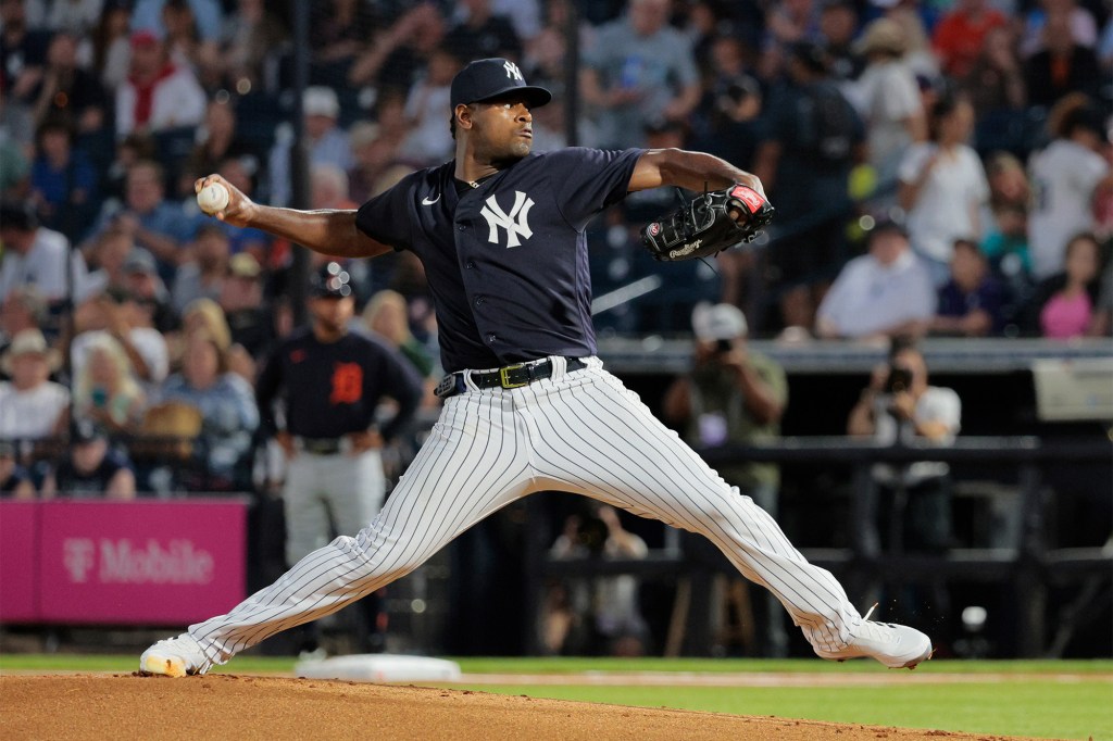 Luis Severino, pictured during spring training, didn't have any issues following his first rehab start.