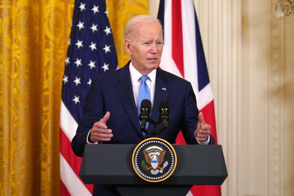 President Biden called the FBI informant file accusing him of bribery a "bunch of malarkey."