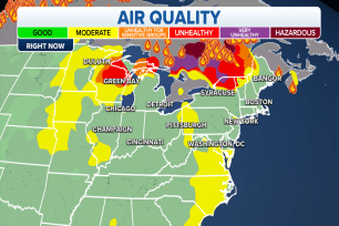 Current air quality in the U.S.