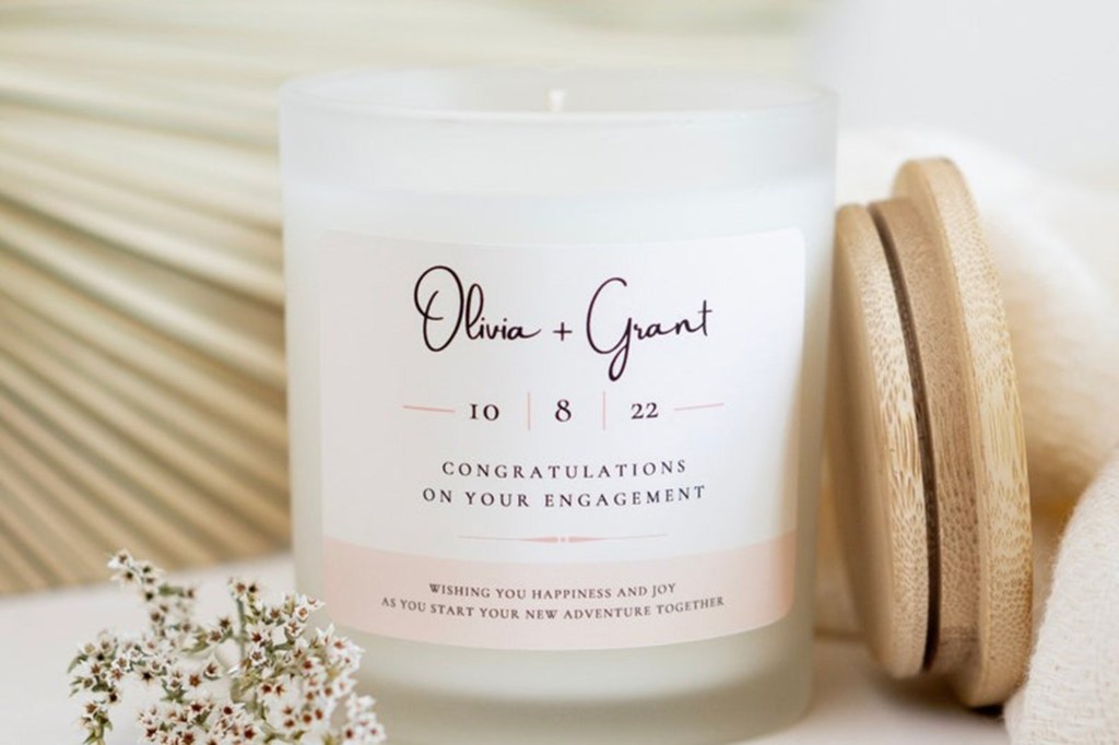 WisdomHouseCo Engagement Candle