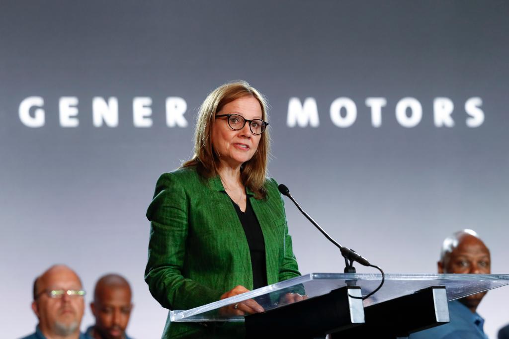 GM CEO Mary Barra 