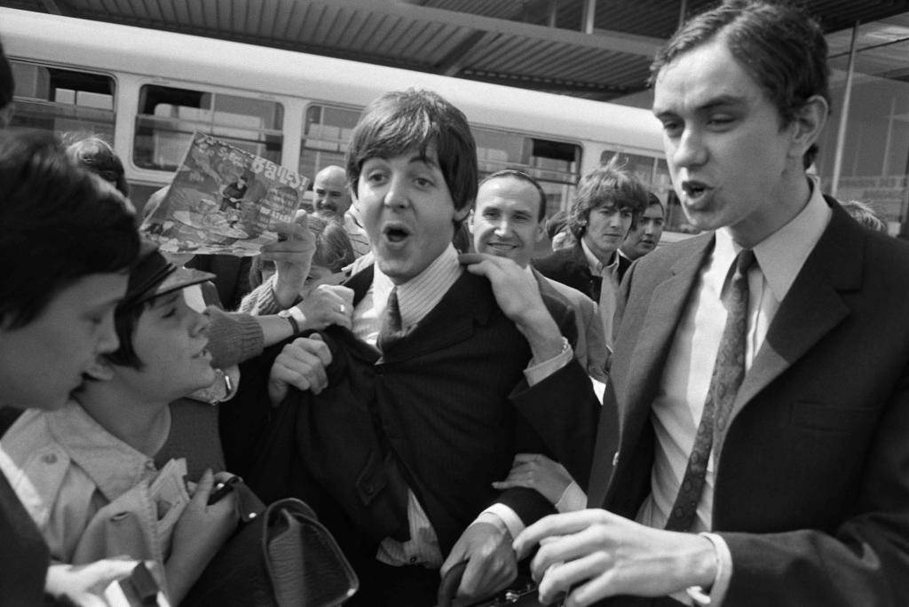 McCartney also revealed that lead guitarist George Harrison (left), who died in 2001, refused to work on it because the vocals were "rubbish." 