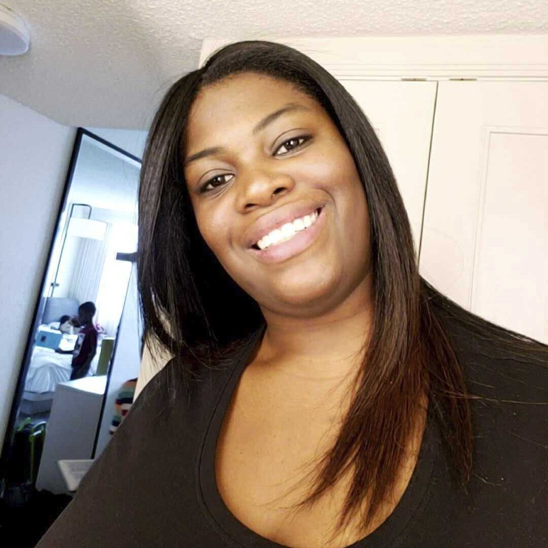 Ajike "AJ" Owens, a 35-year-old mother of four from Ocala, Florida. 