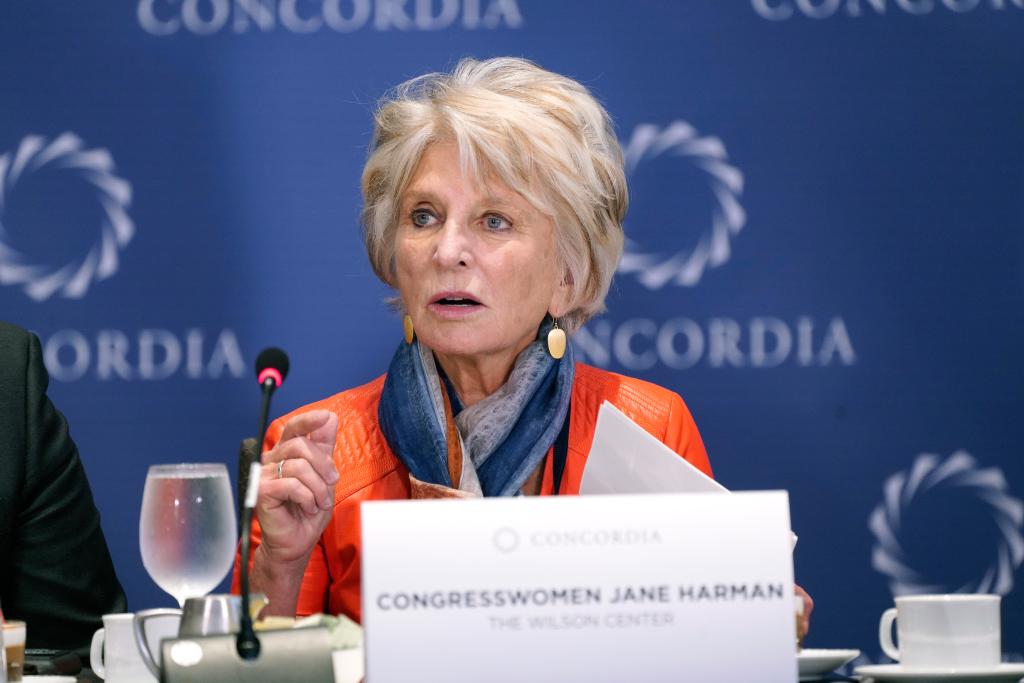 Former California Democratic Rep. Jane Harman.