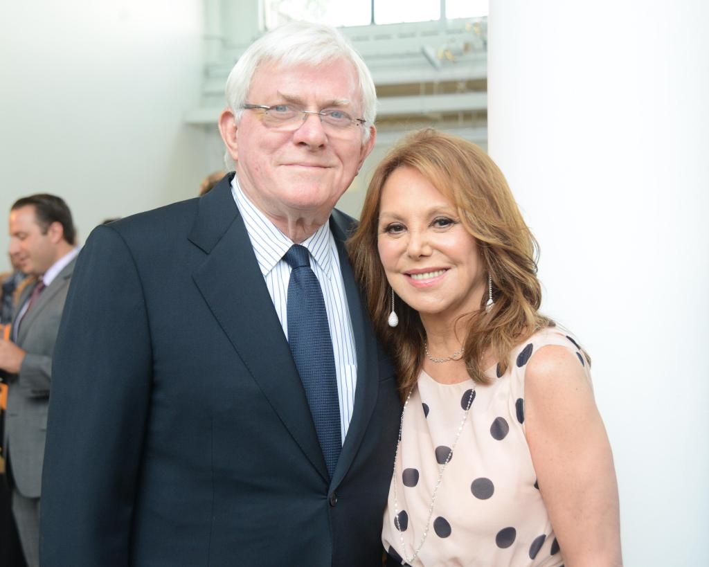 Phil Donahue Marlo Thomas