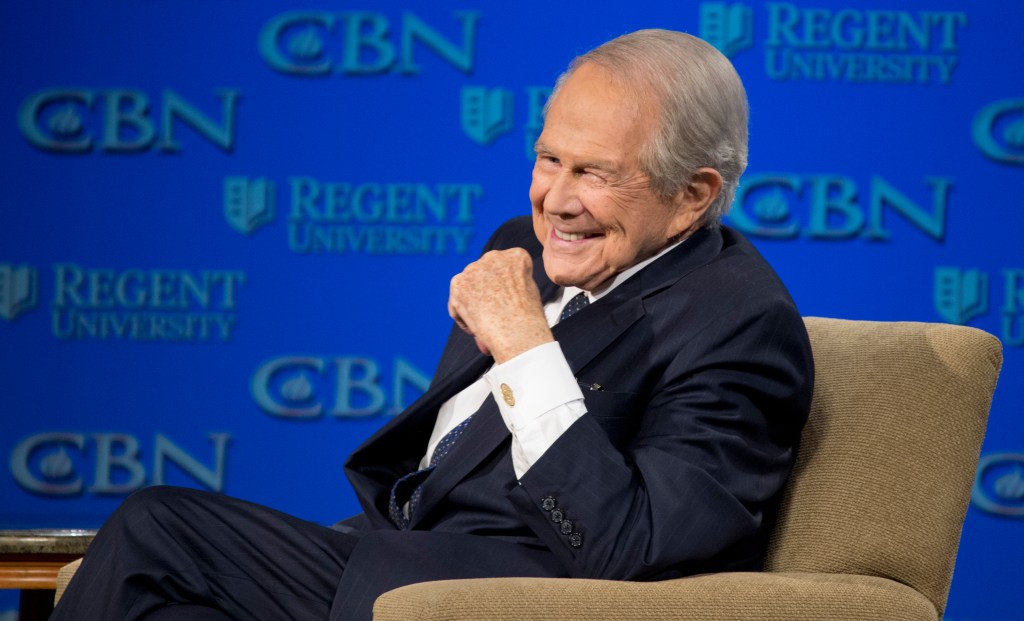 A picture of Pat Robertson.