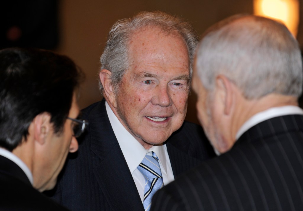 A picture of Pat Robertson.