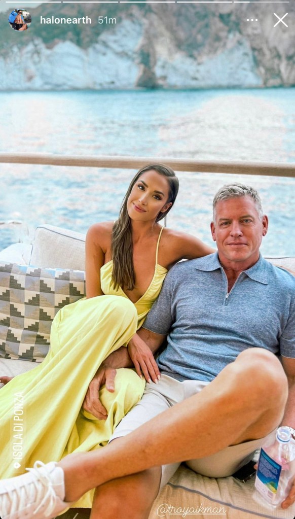 Earlier this week, Clark shared multiple photos online of herself and the former Dallas Cowboys QB.