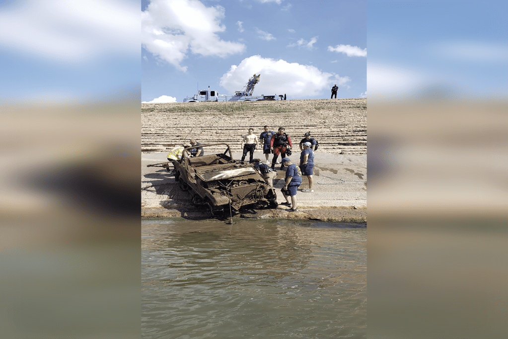 John Mounce was fishing in Cheney Lake on Memorial Day weekend this year when he discovered a 40-year-old Jeep that had been stolen in 1990.