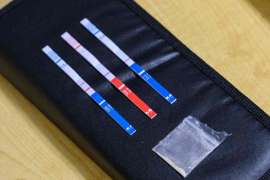 Fentanyl testing strips