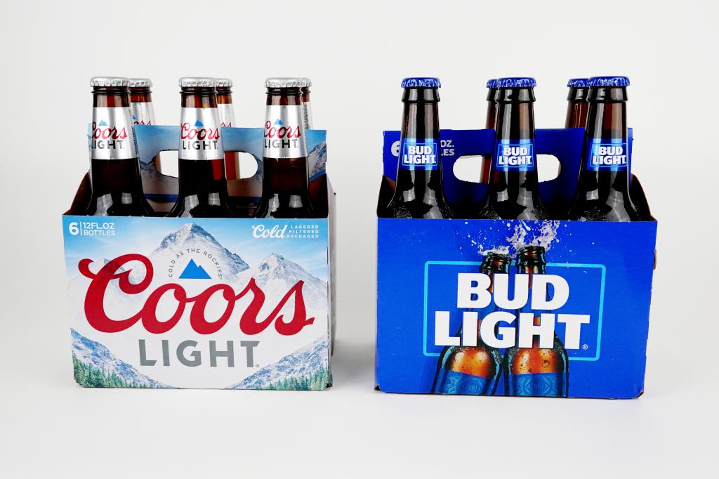 Coors Light, which is also part of the Molson Coors family of beers, came in third place.