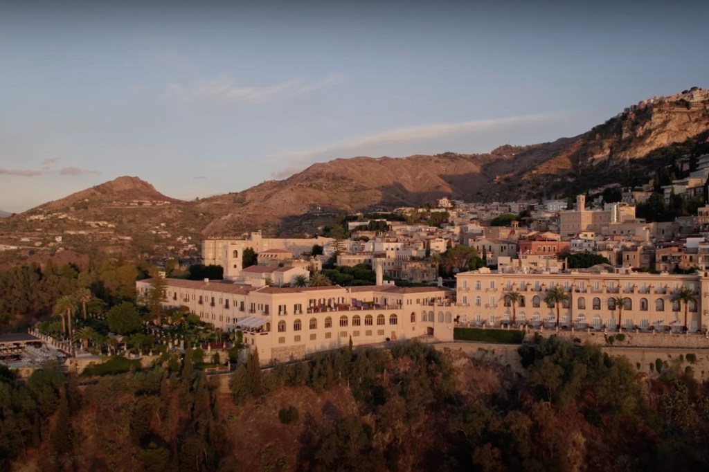 Rooms at the hotel, located in Taormina, start at about $3,000 per night.