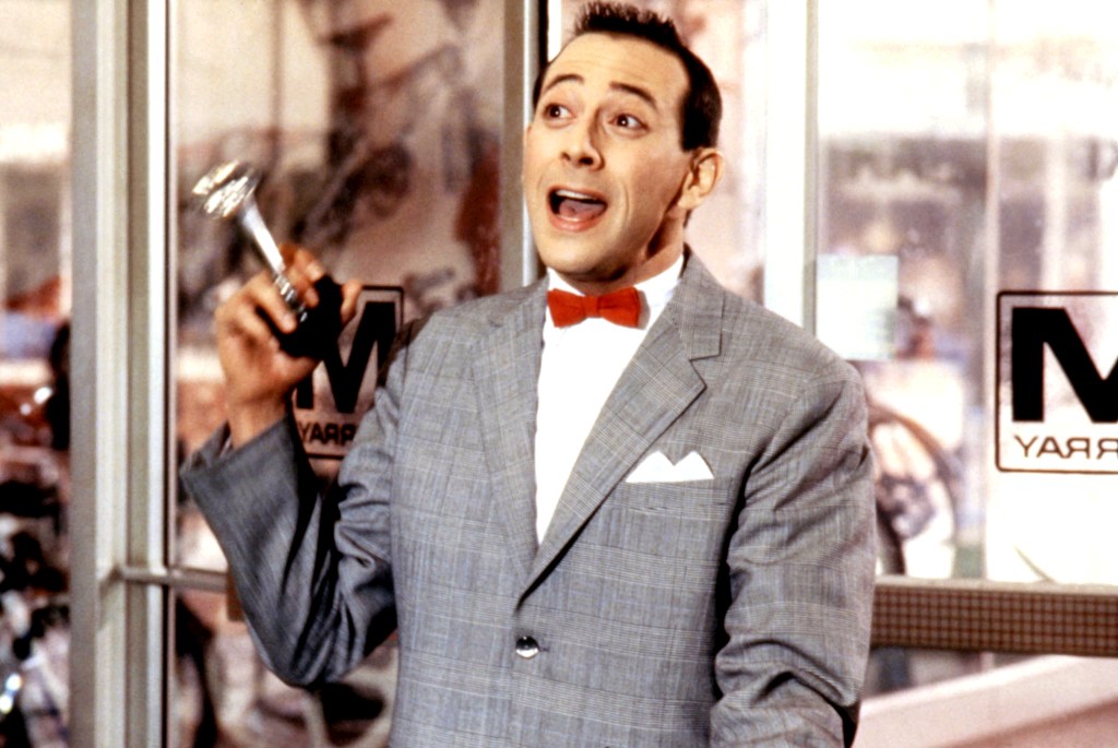 Paul Reubens as Pee-wee Herman.