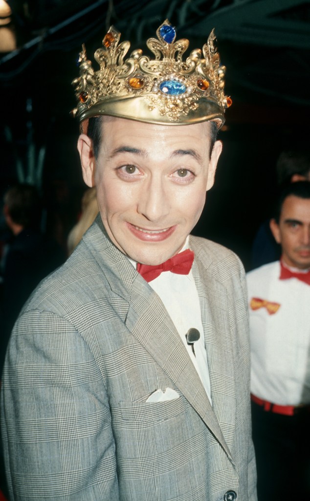 Actor Paul Reubens attending the premiere of 'Purple Rain' on July 26, 1984 