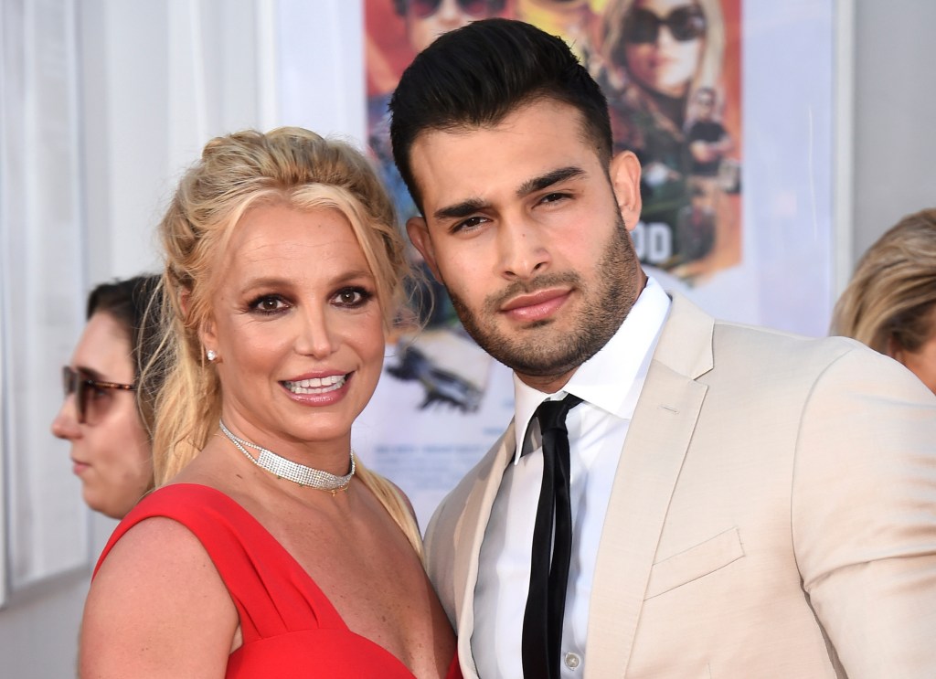 Britney Spears and Sam Asghari