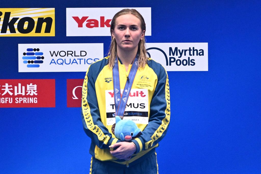 Australian Olympic and World swimming champion Ariarne Titmus has revealed she went under the knife after a growth was found on her ovary.