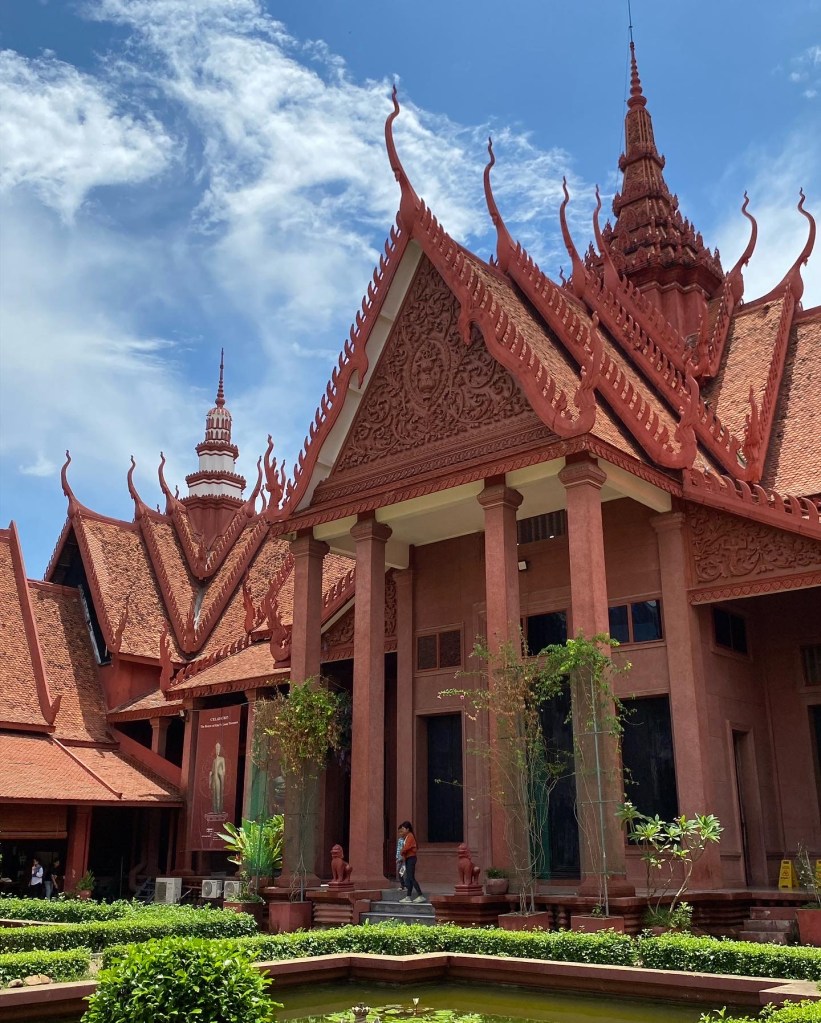 Exterior of the National Museum of Cambodia in Phnom Penh.