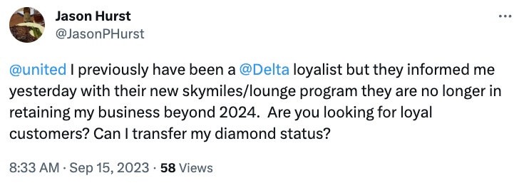 Delta apologized "for any inconvenience or disappointment that the recent changes to the SkyMiles Program may have caused you," but users weren't buying it.