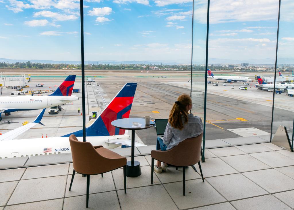 Delta's Sky Clubs have become beloved among passengers for offering free food and beverages, more comfortable seating and greater security. 