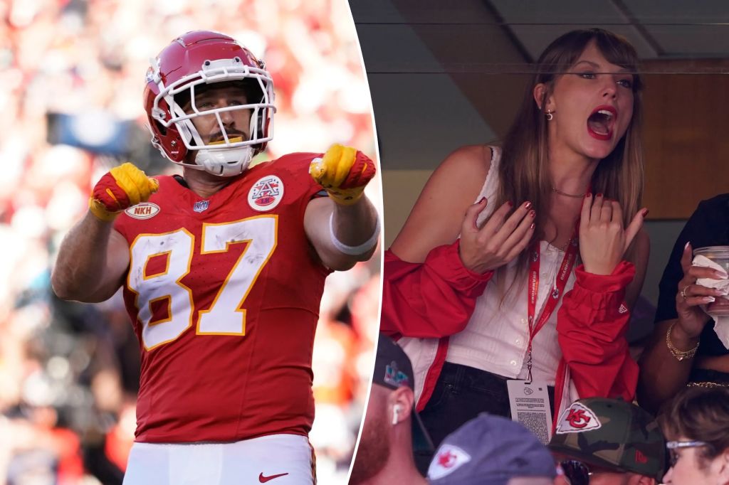 Travis Kelce and Taylor Swift