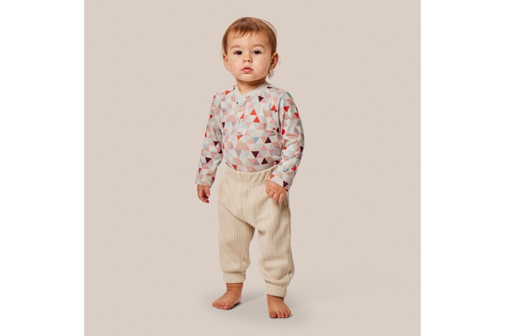 Young Days outfit on young standing toddler