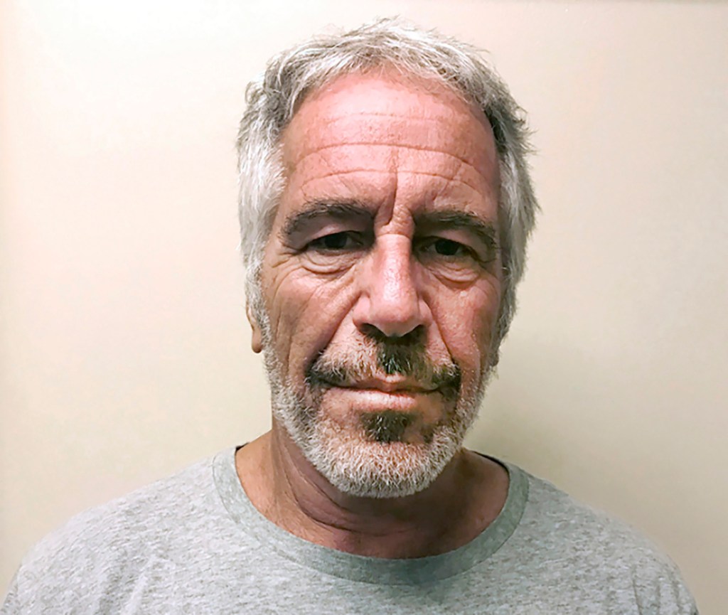 Jeffrey Epstein's mugshot