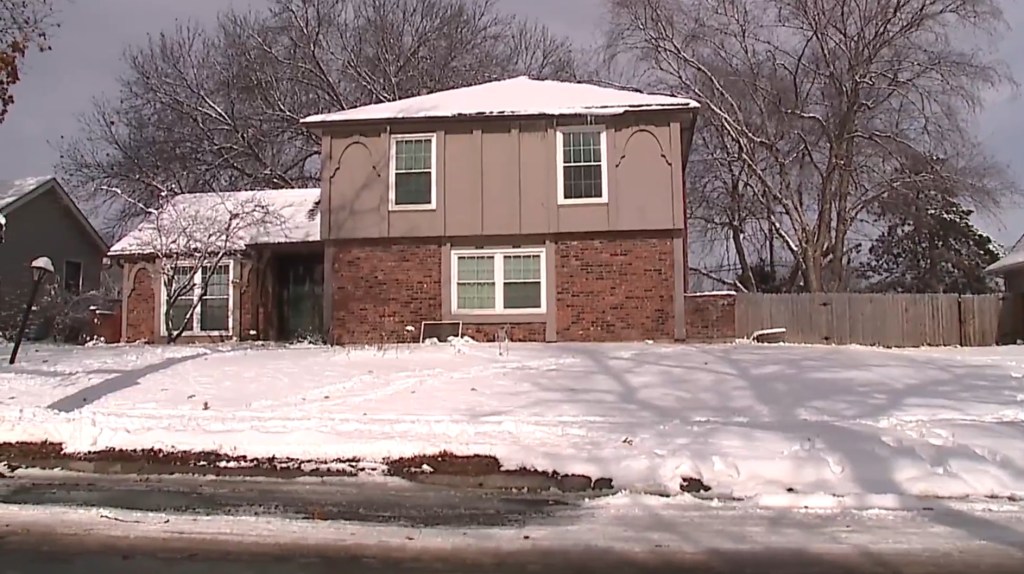 Home in Kansas City, Missouri, where three men were found dead on Jan. 9