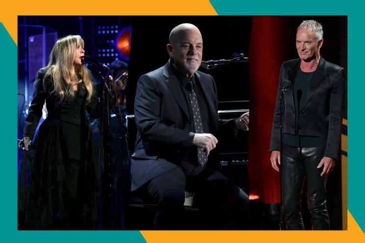 Stevie Nicks (L), Billy Joel and Sting will co-headline on select dates this year.