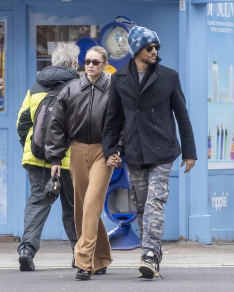 Gigi Hadid and Bradley Cooper were spotted holding hands as they took a stroll around London last month.