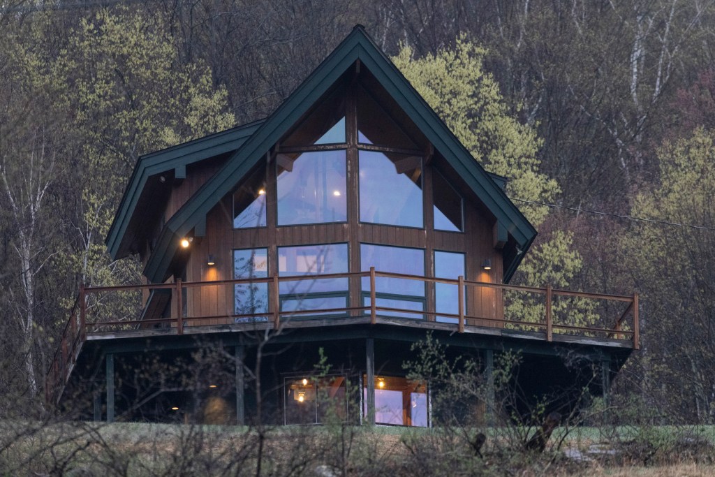 The exterior of a property on Patterson Hill Road where Kaylin Gillis, 20, was allegedly shot by Kevin D Monahan, 65, after pulling in to the wrong driveway on Saturday night. Monday, Apr. 17, 2023 in Hebron, New York.
