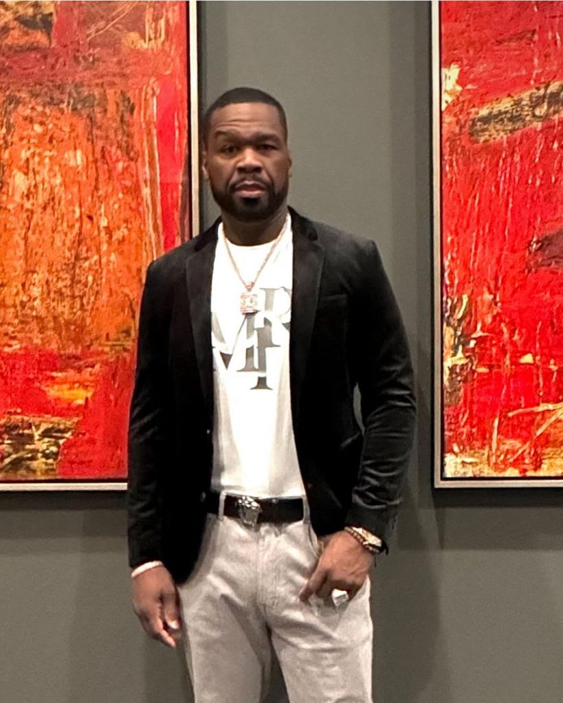 50 Cent shows off 40-pound weight loss.