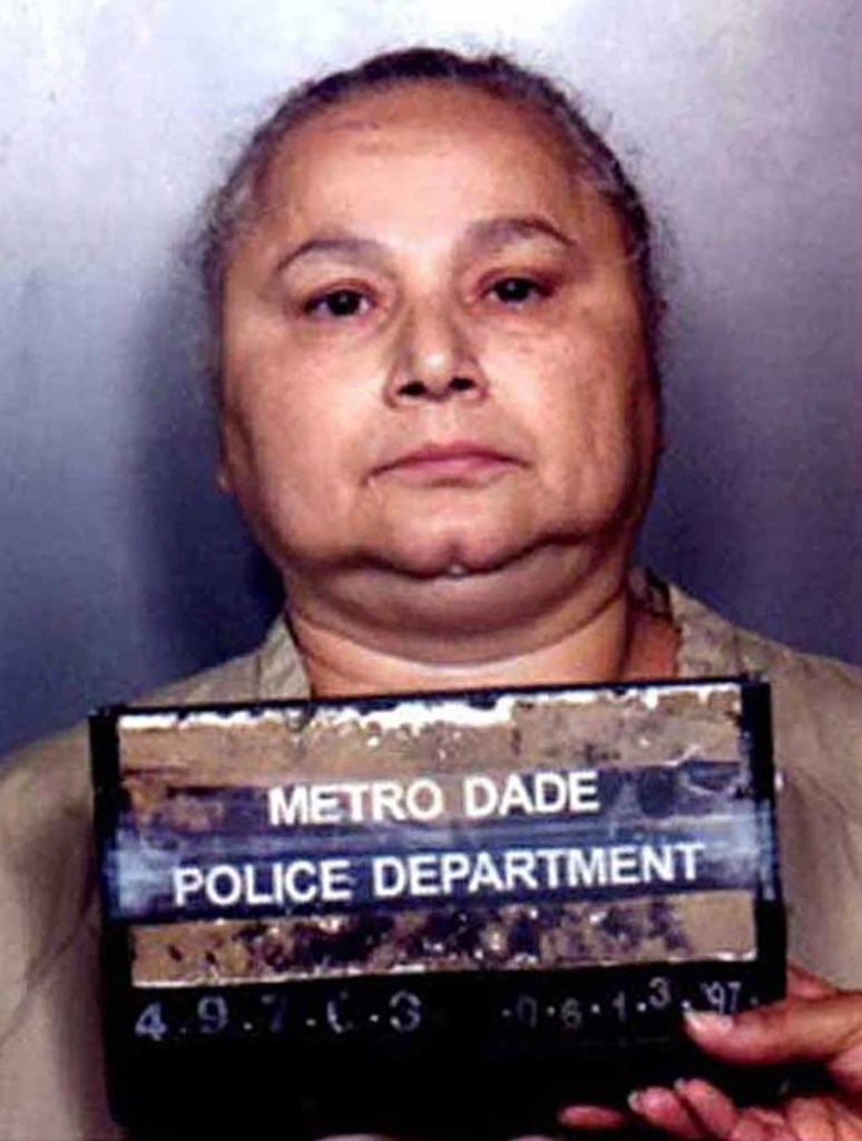 Mugshot of Griselda Blanco, who was a pioneer in the Miami-based cocaine trade in the 1970s and '80s.