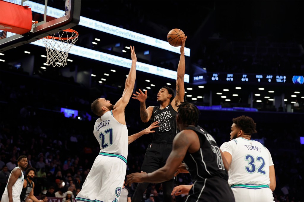 Nic Claxton compiled 16 points and 11 rebounds for the Nets on Thursday.