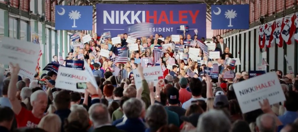 The ad comes as Haley's campaign ramps up their presence in her home state.