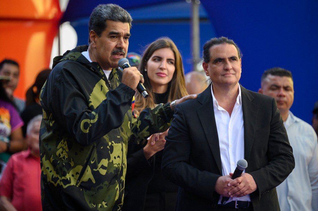 Nicolás Maduro and Alex Saab