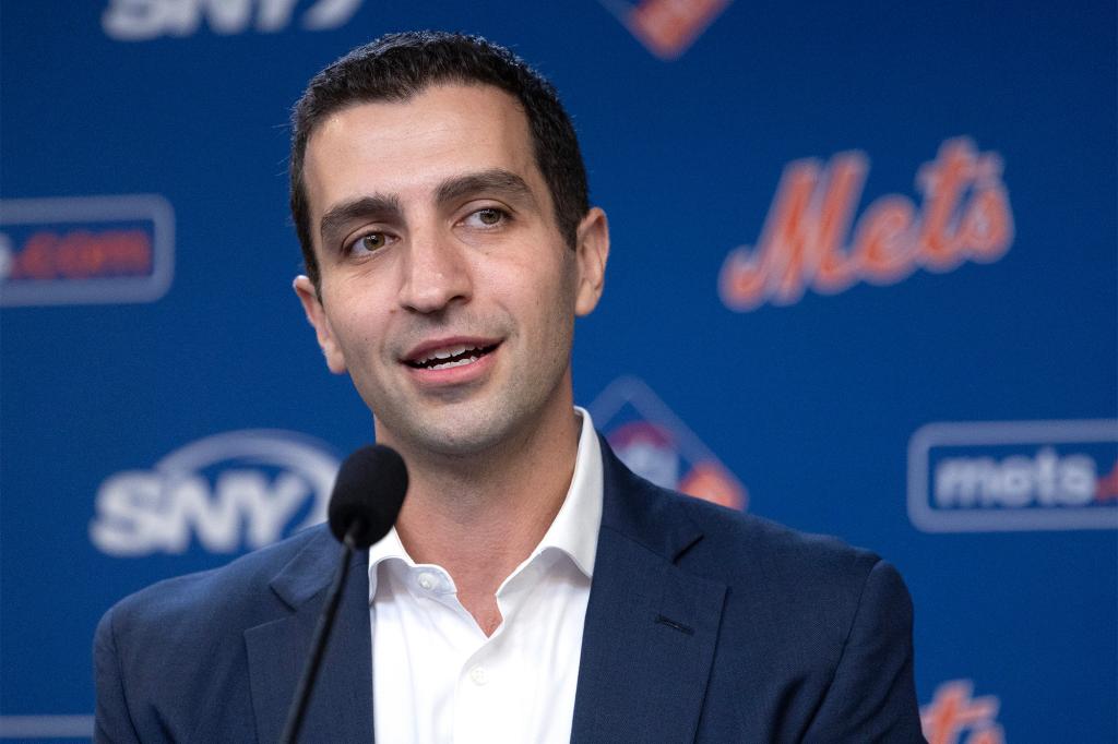 David Stearns took over as the Mets' president of baseball operations following the 2023 season.