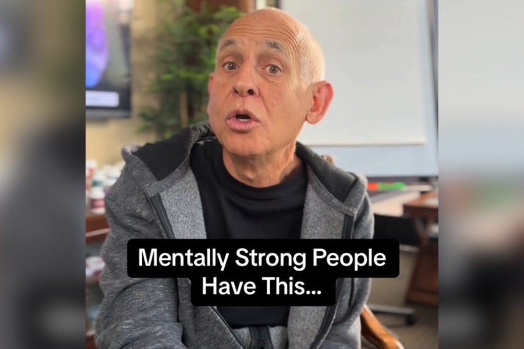 Dr. Daniel Amen, 69, a psychiatrist from Costa Mesa, California.